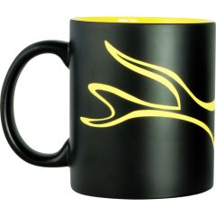 Bodensee Kollektion "Mettnau" - Tasse grün / weiß, Wellen mit Bodensee mein See