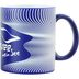 Bodensee Kollektion "Mettnau" - Tasse grün / weiß, Wellen mit Bodensee mein See