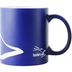 Bodensee Kollektion "Mettnau" - Tasse grün / weiß, Wellen mit Bodensee mein See