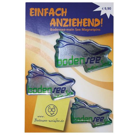 Bodensee Magnetpin-Set Fischbach