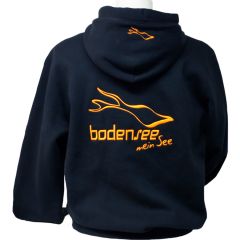 Bodensee Pullover Hoody mit Zipper "Kirchberg", weiß, M