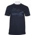 Bodensee Herren T-Shirt "Werd", blau, M