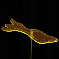 Bodensee Lichtsammler "Goldbach", grün, 35 cm