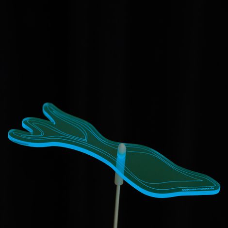 Bodensee Lichtsammler Goldbach, hellblau, 13 cm 