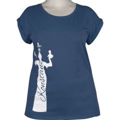 Bodensee Damen T-Shirt "Konstanz Imperia No. 2" türkis, L